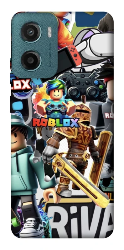 Чохол на Motorola Moto G06 Roblox collage ver.1 фото 1 з 1