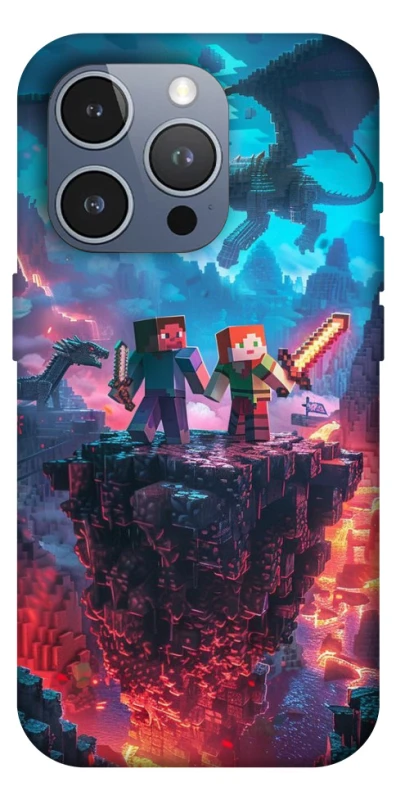 Чохол на Apple iPhone 16 Pro Max Minecraft v3 фото 1 з 1