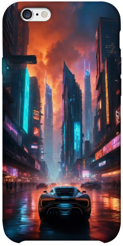 Чехол на Apple iPhone 6/6s plus (5.5") Cyber city фото 1 из 1