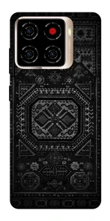 Чехол на ZTE Blade A56 Черный ковер фото 1 из 1