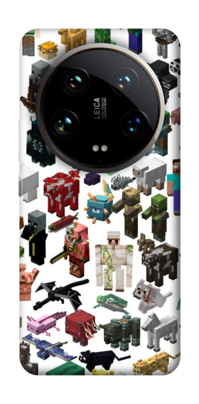 Чохол на Xiaomi 14 Ultra Minecraft v4 фото 1 з 1