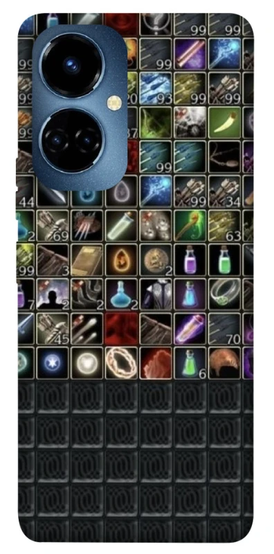 Чохол на TECNO Camon 19 Inventory menu ver.2 фото 1 з 1