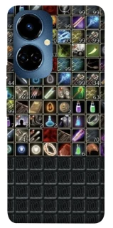 Чохол на TECNO Camon 19 Pro Inventory menu ver.2 фото 1 з 1