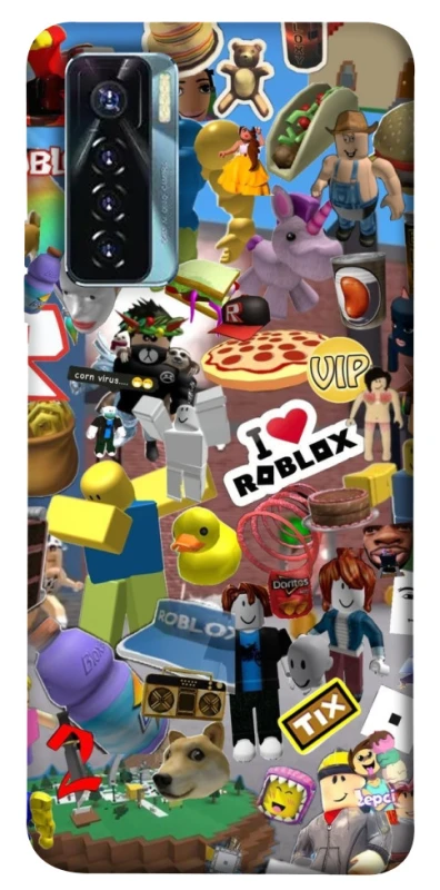 Чехол на TECNO Camon 17 Pro Roblox collage ver.5 фото 1 из 1