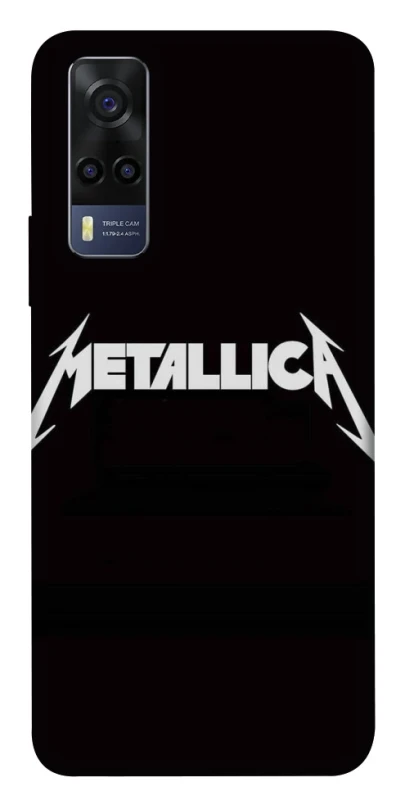 Чехол на Vivo Y53s Metallica logo фото 1 Чехол на Vivo Y53s Metallica logo фото 1 из 1
