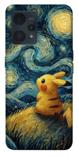 Чохол на Realme 9 4G / 9 Pro+ Pikachu and Van Gogh фото 1 з 1