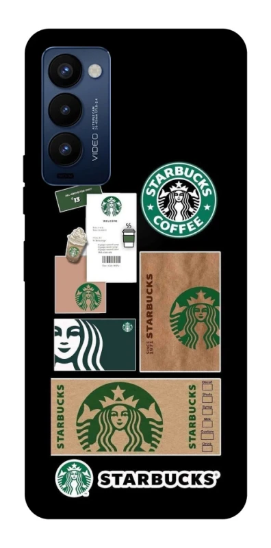 Чохол на TECNO Camon 18 Pro Starbucks coffee фото 1 з 1