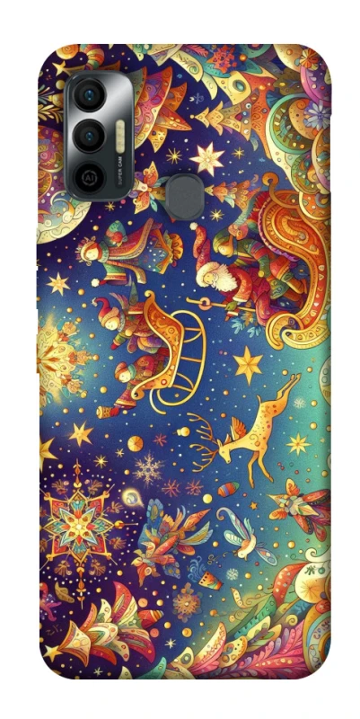 Чохол на TECNO Spark 7 Christmas spirit ver.10 фото 1 з 1