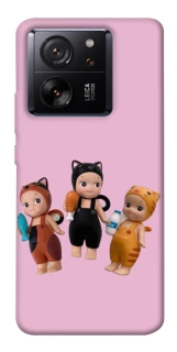 Чохол на Xiaomi 13T Cat Cafe Trio фото 1 з 1