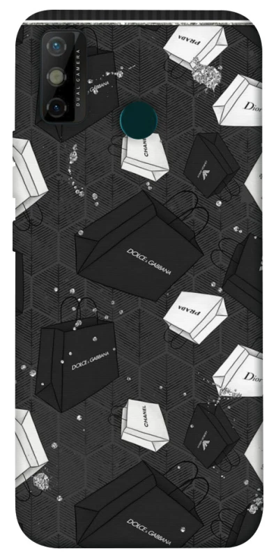 Чехол на TECNO Spark 6 Go Fashion collage ver.3 фото 1 из 1