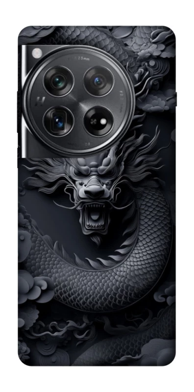 Чехол на OnePlus 12 black dragon фото 1 из 1