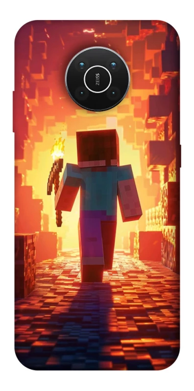 Чохол на Nokia X10 / X20 Minecraft adventure фото 1 з 1