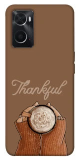 Чохол на Oppo A76 4G Thankful coffee фото 1 з 1