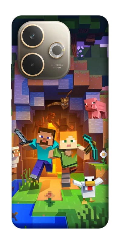 Чехол на Oppo A5 Pro 4G Minecraft game фото 1 из 1