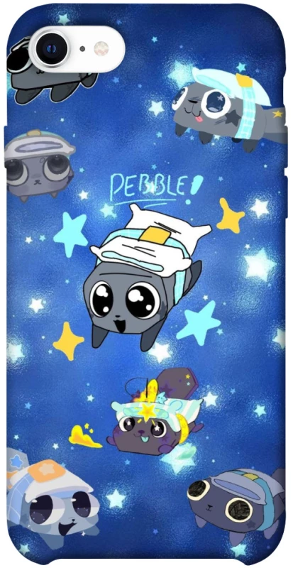 Чехол на Apple iPhone SE (2020) Pebble kitten stars фото 1 из 1