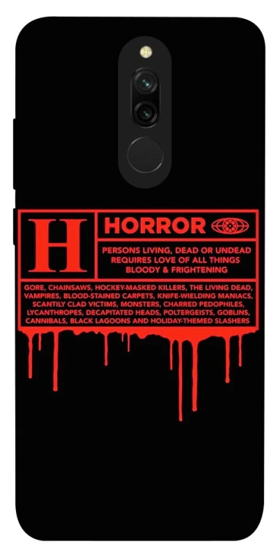 Чехол на Xiaomi Redmi 8 Horror Halloween фото 1 из 1
