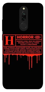 Чохол на Xiaomi Redmi 8 Horror Halloween фото 1 з 1