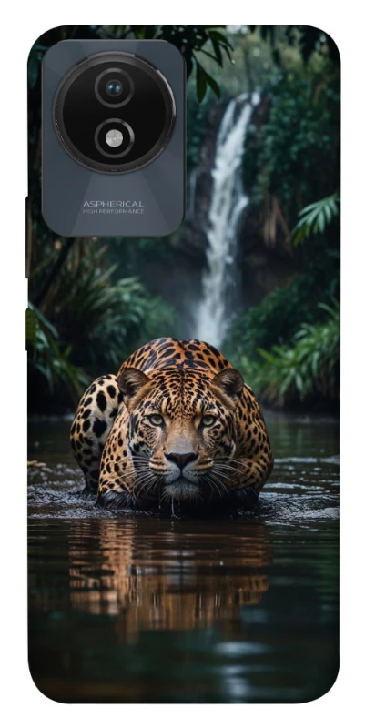 Чохол на Vivo Y02 Leopard in water фото 1 з 1