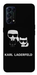 Чохол на Oppo Reno 5 4G Karl Lagerfeld фото 1 з 1