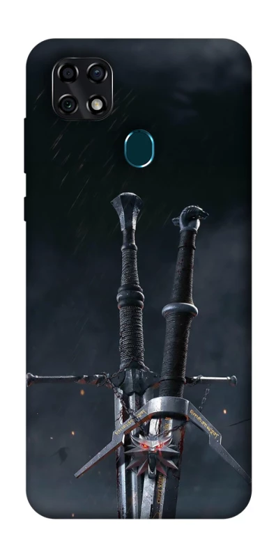 Чохол на ZTE Blade 20 Smart Мечі Ведьмака фото 1 з 1