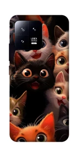 Чохол на Xiaomi 13 happy cats фото 1 з 1