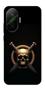Чехол на Xiaomi Poco F7 Golden Skull фото 1 из 1