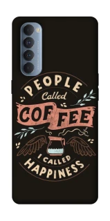 Чохол на Oppo Reno 4 Pro Сoffee happiness фото 1 з 1