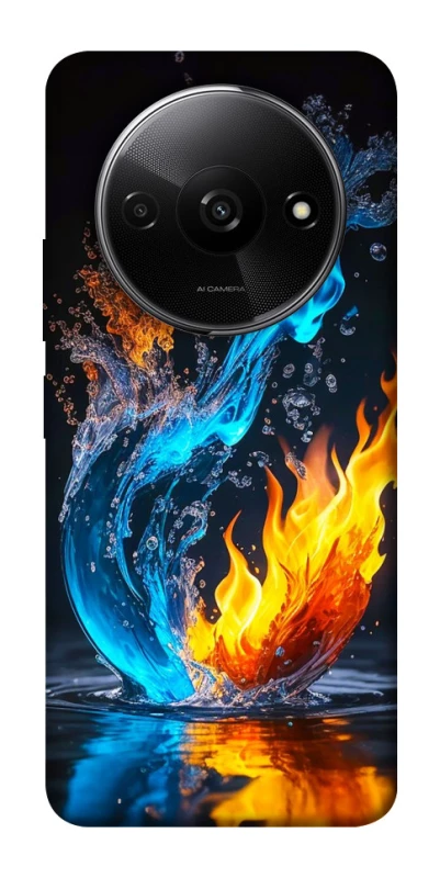 Чехол на Xiaomi Redmi A3 Water And Fire фото 1 из 1