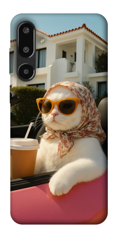 Чехол на Samsung Galaxy F16 Stylish Cat Cruise фото 1 Чехол на Samsung Galaxy F16 Stylish Cat Cruise фото 1 из 1