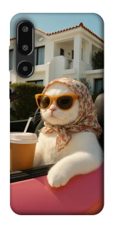 Чехол на Samsung Galaxy F16 Stylish Cat Cruise фото 1 Чехол на Samsung Galaxy F16 Stylish Cat Cruise фото 1 из 1