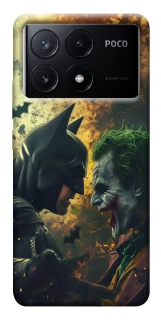 Чехол на Xiaomi Poco X6 Batman and the Joker фото 1 из 1