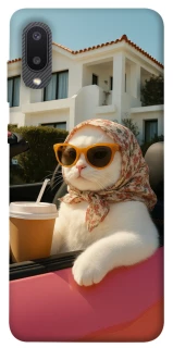 Чохол на Samsung Galaxy A02 Stylish Cat Cruise фото 1 з 1