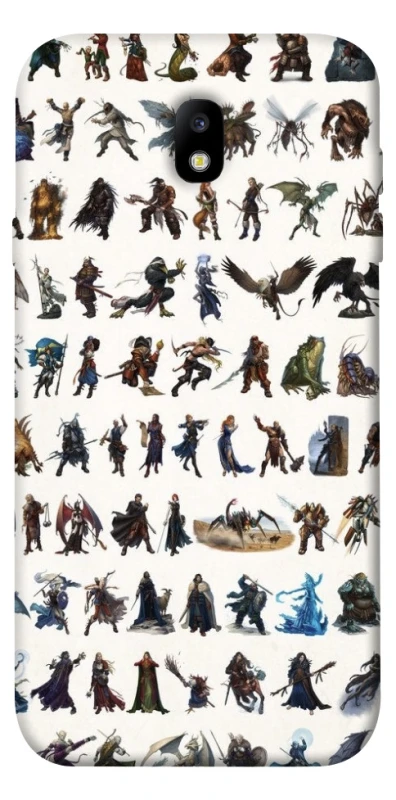 Чохол на Samsung J730 Galaxy J7 (2017) Character Selection фото 1 з 1