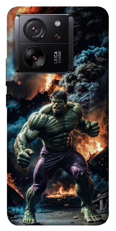 Чехол на Xiaomi 13T Pro Hulk v2 фото 1 из 1