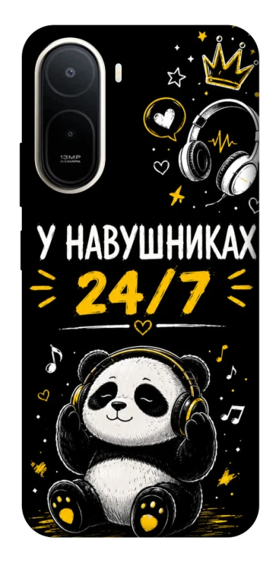 Чехол на Xiaomi Redmi A7 Pro 4G У навушниках 24/7 фото 1 из 2