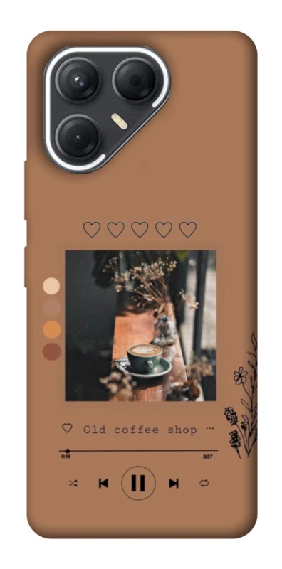 Чехол на TECNO Pova 7 Coffee player фото 1 из 1