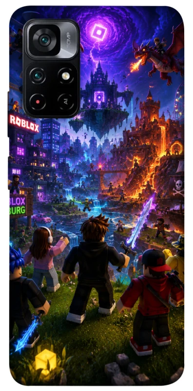 Чехол на Xiaomi Poco M4 Pro 5G Roblox aesthetics ver.12 фото 1 из 1