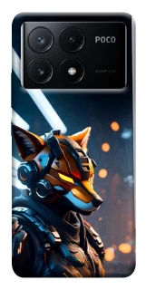 Чехол на Xiaomi Poco X6 Cyber ​​Fox фото 1 из 1