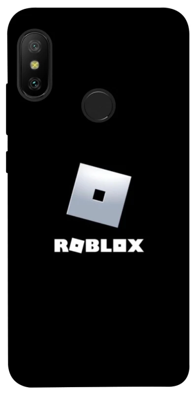 Чохол на Xiaomi Mi A2 Lite / Xiaomi Redmi 6 Pro Roblox logo black фото 1 з 1