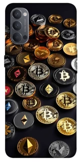 Чехол на Oppo Reno 4 Many coins фото 1 из 1