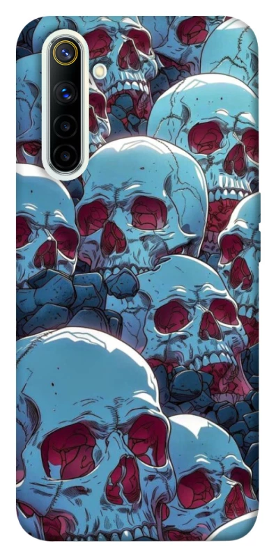 Чохол на Realme 6 Skulls v2 фото 1 з 1