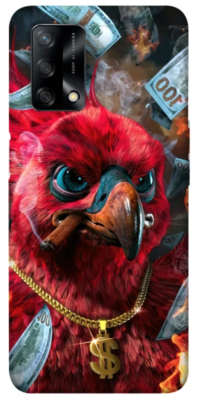 Чохол на Oppo A74 4G Папуга фото 1 з 1