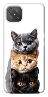 Чохол на Oppo A92s Гарні котики фото 1 з 1
