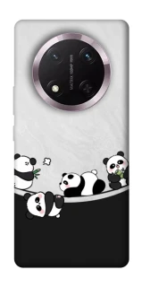Чехол на Honor X9c Four pandas фото 1 из 1