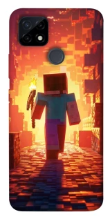 Чехол на Realme C25Y Minecraft adventure фото 1 из 1