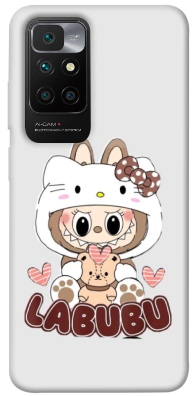 Чехол на Xiaomi Redmi 10 Hello Kitty Labubu фото 1 из 1