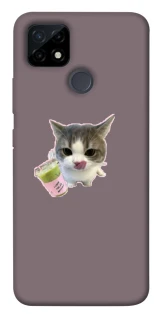 Чохол на Realme C21Y cat matcha фото 1 з 1