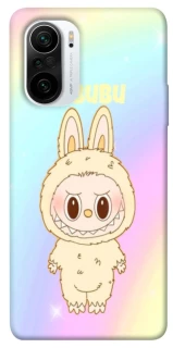 Чохол на Xiaomi Redmi K40 / K40 Pro / K40 Pro+ / Poco F3 Fluffy Rainbow Labubu фото 1 з 1