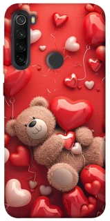 Чехол на Xiaomi Redmi Note 8T bear in hearts фото 1 из 1