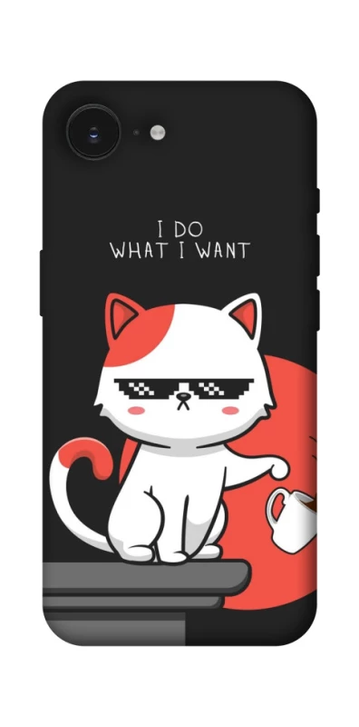Чехол на Apple iPhone 16e (6.1") I do what i wont фото 1 из 1